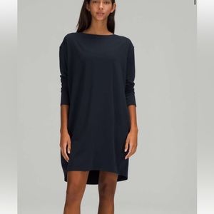 New LuluLemon Long Sleeve Back in Action Dress - 6